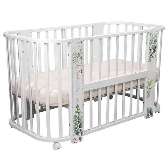 Indigo Baby Line 5 в 1 с поперечным маятником / листочки