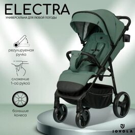 Прогулочная коляска Jovola ELECTRA / зелено-серый