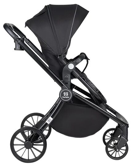 Коляска Farfello Baby Shell 3 в 1 / 2024 черный BBS-001