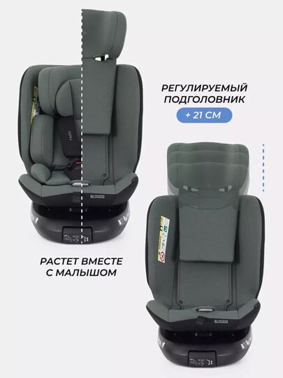 Автокресло Rant Helix isofix (40-150 см) / Green