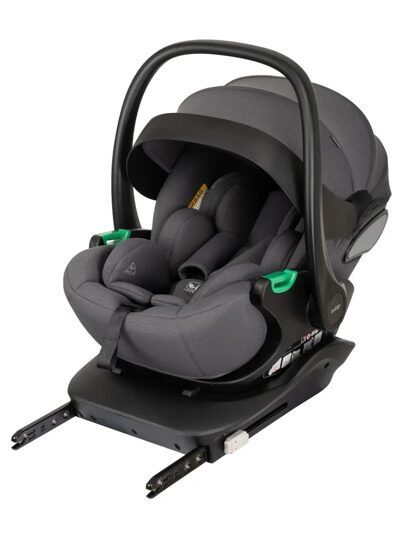 Автокресло Indigo TECHNO I-SIZE (0-13 кг) с базой и опорной ногой / серый