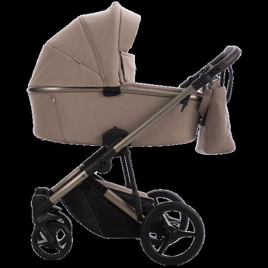 Коляска Bebetto Loren Premium Class SAND 3 в 1 / Sand 02 (бежевый)