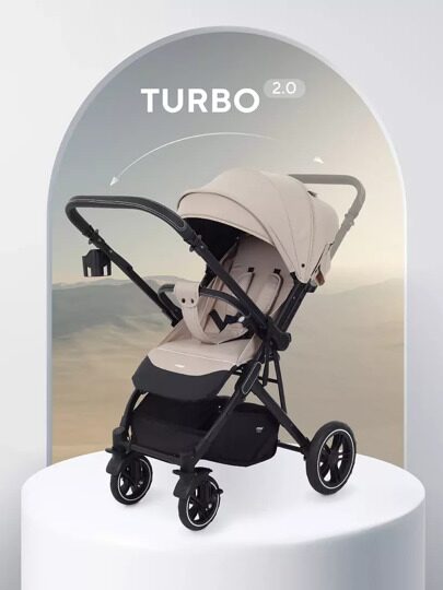 Прогулочная коляска MOWbaby Turbo 2.0 MB021 / 2025 Beige