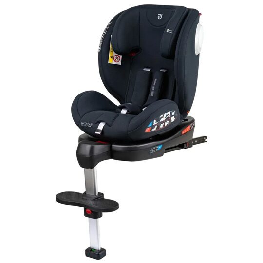 Автокресло детское Jovola JET 8.0 Isofix 0-36 кг с упором в пол / черный