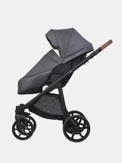 Коляска Riko Basic IDOL 2 в 1 / 04 Anthracite (графит)