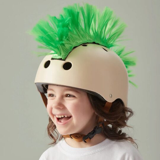 Ирокез на шлем Happy Baby аксессуар для мотошлема 40048 / зеленый