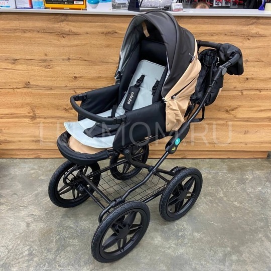 Прогулочная коляска LuxMom Cobabe 6300L 2в1 коричневая