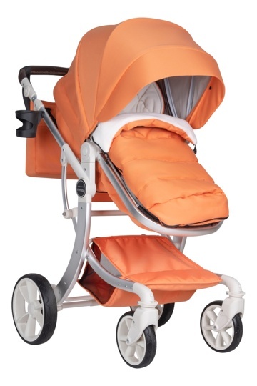 Коляска-трансформер 2 в 1 Aimile Original New Pearl DNP-6 Коралловая Роза