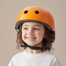 Шлем защитный детский Happy Baby DRIFTER 50018 / orange