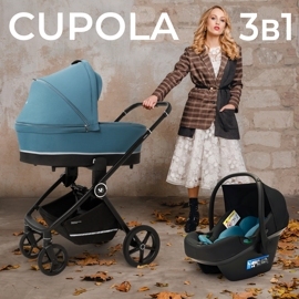 Коляска Sweet Baby Cupola 3 в 1 / Ocean Green