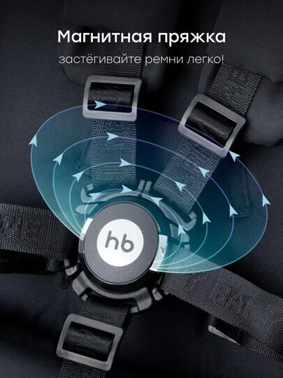 Коляска Happy Baby KIDLANDER 2 в 1 /  dark grey