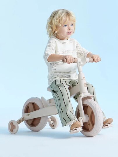 Беговел-трансформер 3в1 Happy Baby KIDLY 50051  / beige&brown