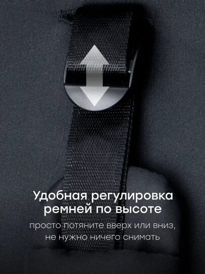 Коляска Happy Baby KIDLANDER 2 в 1 /  dark grey