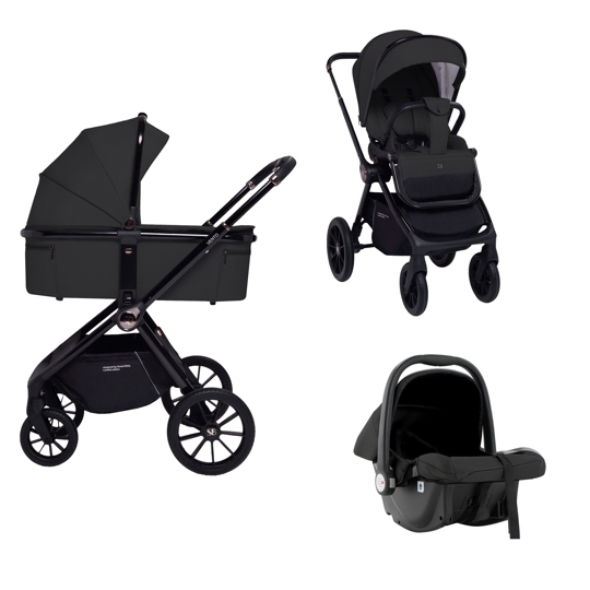 Коляска Sweet Baby Vento 3 в 1 / Black