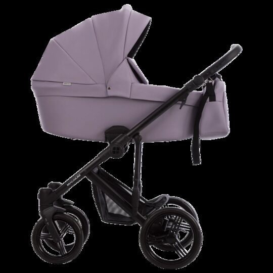 Коляска Bebetto Magnum Light Pro 3 в 1 / light pro 06 (фиолетовая кожа)