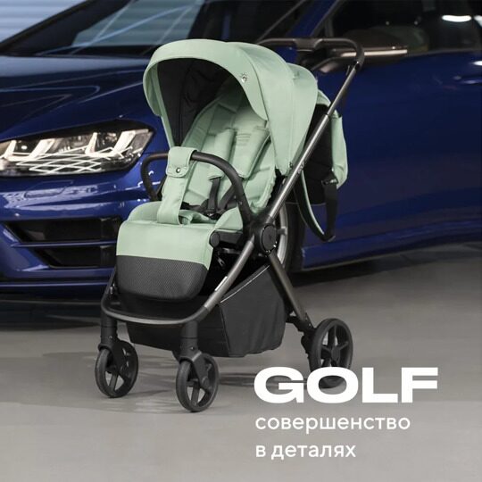 Коляска прогулочная Rant Golf RA101 / Sage Green