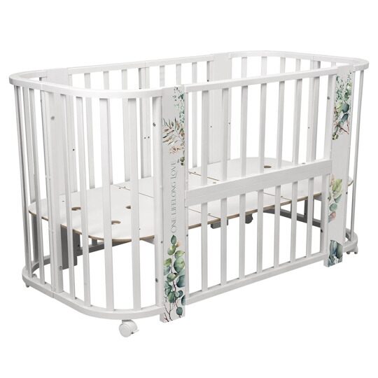 Indigo Baby Line 5 в 1 с поперечным маятником / листочки