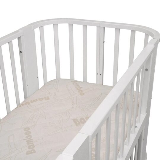 Indigo Baby Line 5 в 1 с поперечным маятником / белый