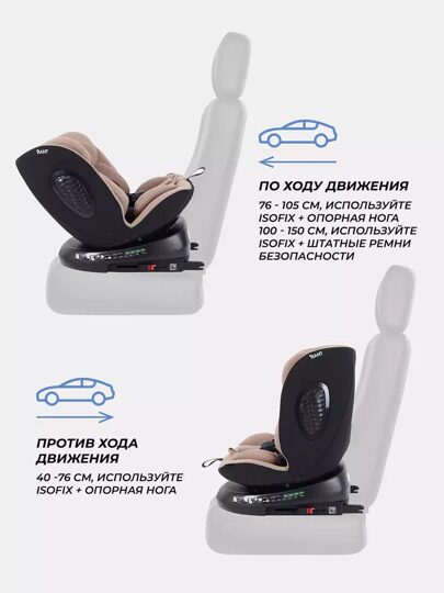 Автокресло Rant Helix isofix (40-150 см) / Beige