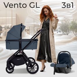 Коляска Sweet Baby Vento 3 в 1 / Blue