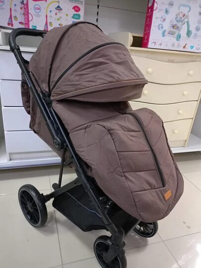 Прогулочная коляска с перекидной ручкой Luxmom H2 / бордовый
