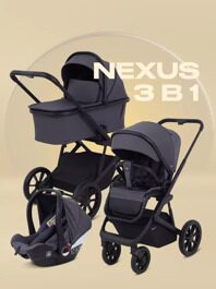 Коляска Rant Basic Nexus 3 в 1 RA106 / 2025 Graphite