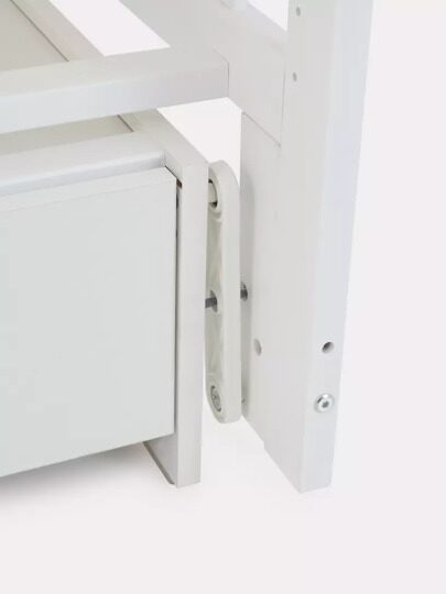 Кроватка Rant Indy Box универсальный маятник, ящик / 780 Cloud White