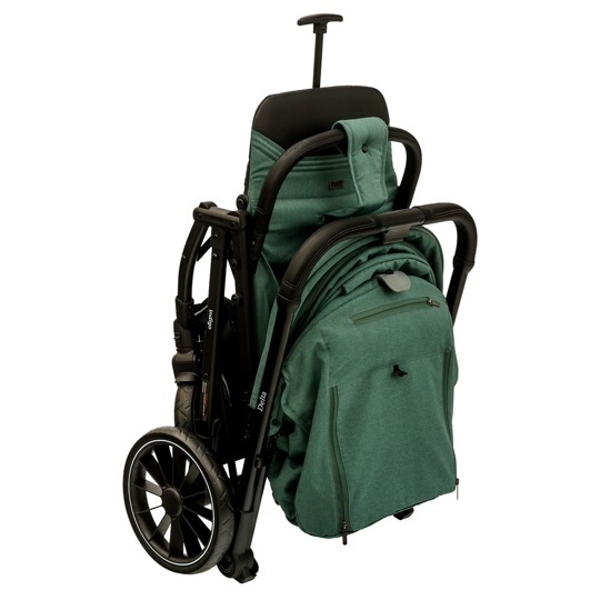 Прогулочная коляска  Indigo DELTA с перекидной ручкой / зеленый-серый