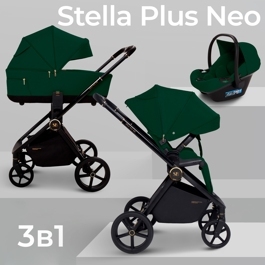 Коляска Sweet Baby Stella Plus Neo 3 в 1 / Green