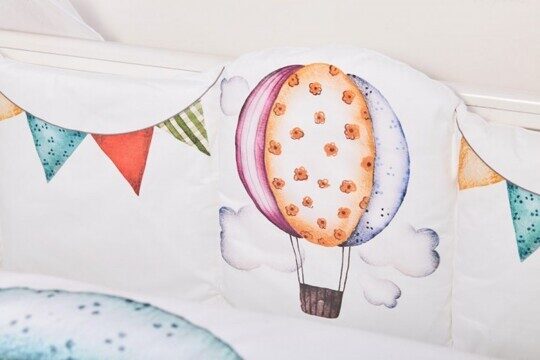Комплект в кроватку Топотушки Воздушные шары (6 предметов)