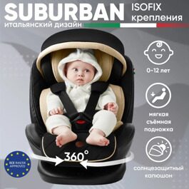 Автокресло Sweet Baby Suburban 360 Isofix (0-36) /  Brown