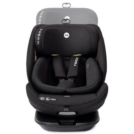 Автокресло Happy Baby REEX isofix (0-36 кг) / black