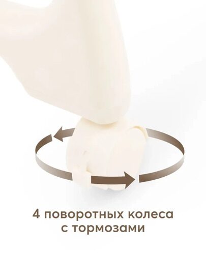 Стульчик для кормления Happy Baby WILLIAM PRO / milky