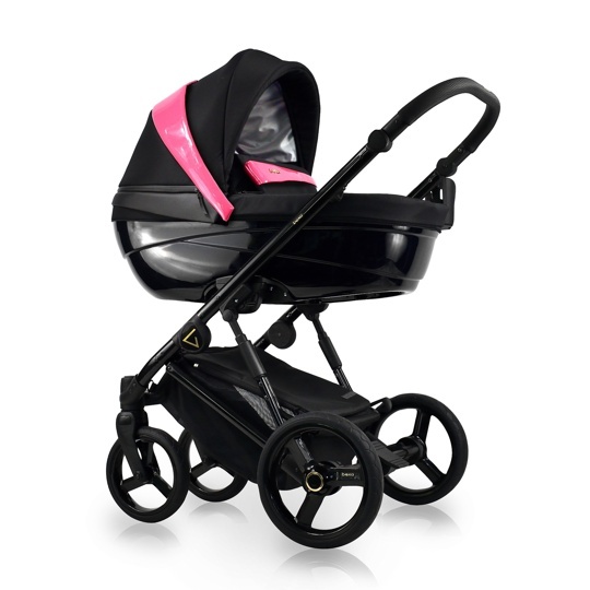 Коляска Bexa GLAMOUR 2 в 1 / gl 03 (черный матовый)