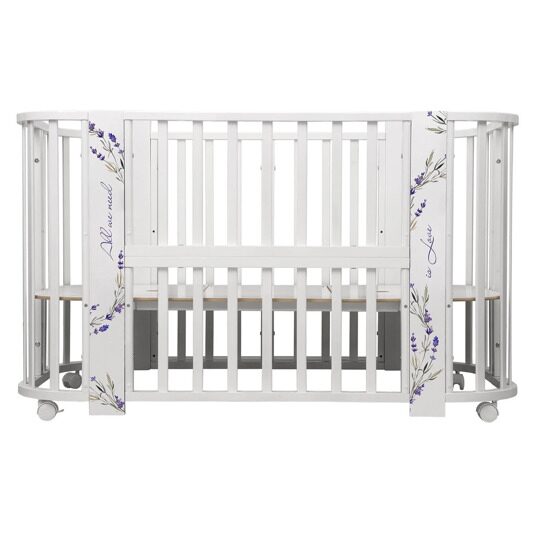 Indigo Baby Line 5 в 1 с поперечным маятником / лаванда