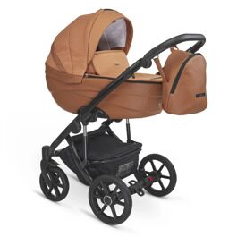 Коляска Bexa IDEAL 2 в 1 / id 20 (рыжий+рыжая кожа)
