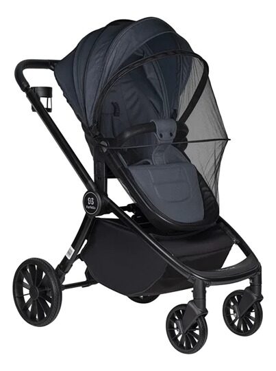Коляска Farfello Baby Shell 3 в 1 / 2024 серый BBS-004