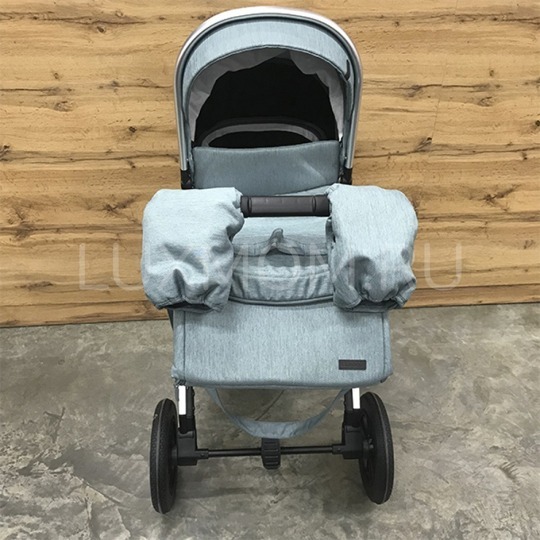 Прогулочная коляска LuxMom 750 2в1 зеленая