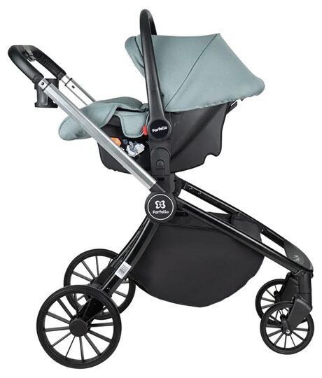 Коляска Farfello Baby Shell 3 в 1 / 2024 зелёный BBS-006