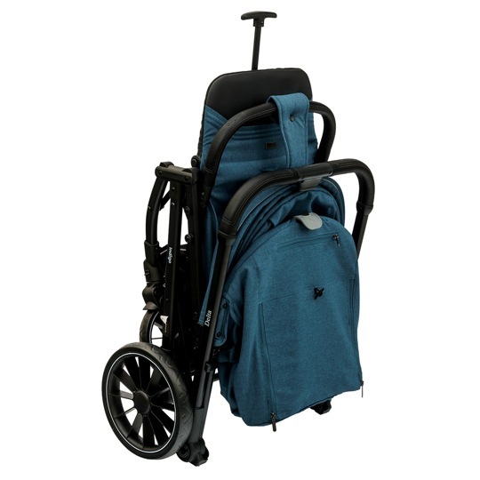 Прогулочная коляска  Indigo DELTA с перекидной ручкой / синий