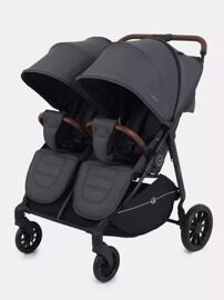 Коляска для двойни Rant TWINNY / RA151 Graphite 2025