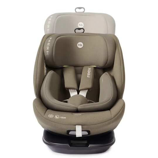 Автокресло Happy Baby REEX isofix (0-36 кг) / dark olive