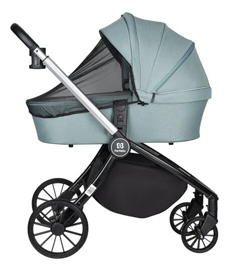 Коляска Farfello Baby Shell 3 в 1 / 2024 зелёный BBS-006
