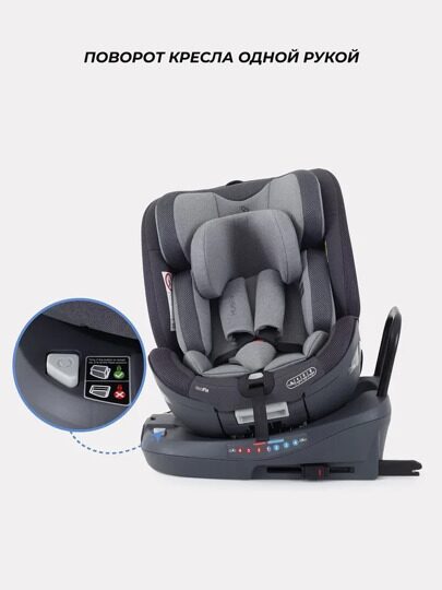 Автокресло Rant MultiFix isofix TP01 (0-36 кг) / Grey