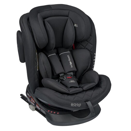 Автокресло Indigo SMART Isofix 0+1+2+3 (0-36 кг) / черный