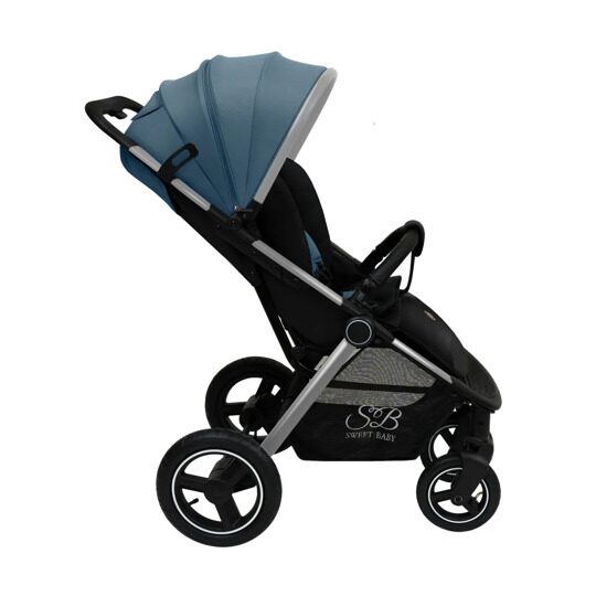 Прогулочная коляска Sweet Baby Suburban Compatto Air Silver Dark Green
