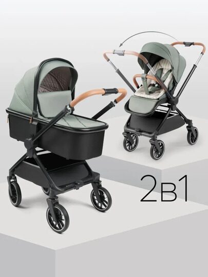 Коляска Happy Baby CELINE PRO 3 в 1 /  dark olive