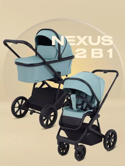Коляска Rant Basic Nexus 2 в 1 RA106 / 2025 Green