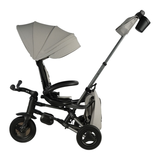 Складной трехколесный велосипед Qplay S700-17 RIDER SL Grey (Rub-Graphite)