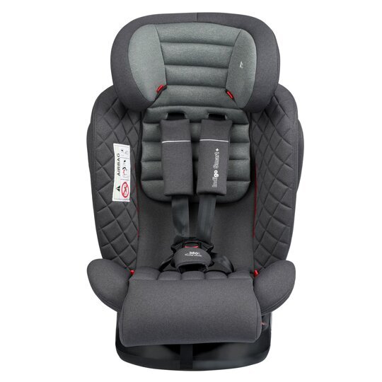 Автокресло Indigo SMART Plus Isofix 0+1+2+3 (0-36 кг) / серый